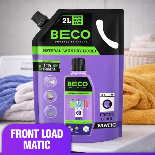 Natural Laundry Cleaner Liquid Refill Front Load 2 litre - hero image