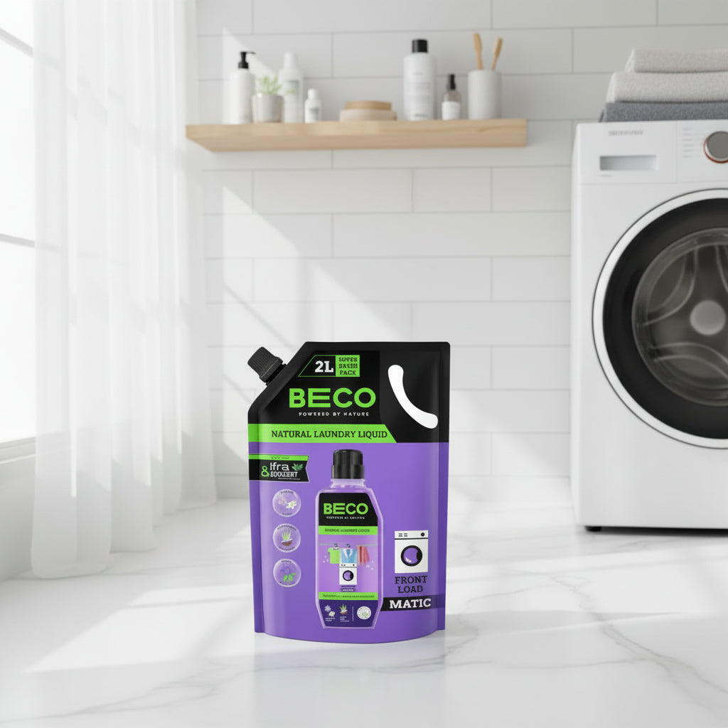 Natural Laundry Cleaner Liquid Refill | Front Load - 2 litre