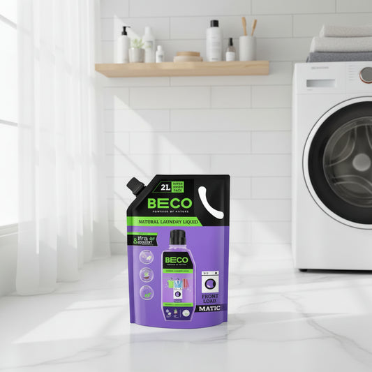 Natural Laundry Cleaner Liquid Refill | Front Load - 2 litre