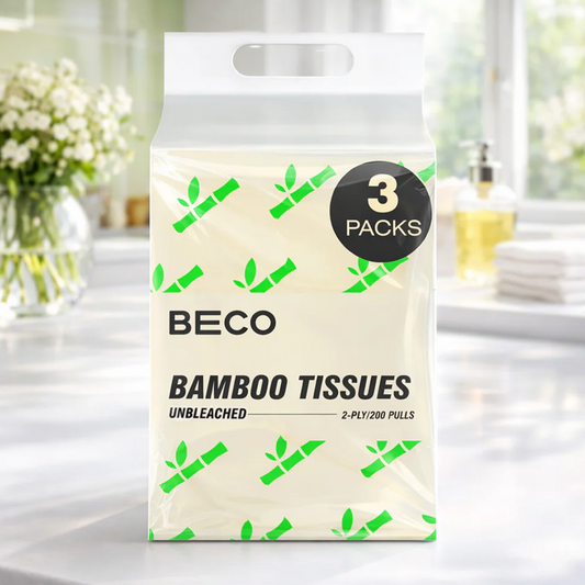 Bamboo Facial Tissues - 200 pulls | Pack of 3