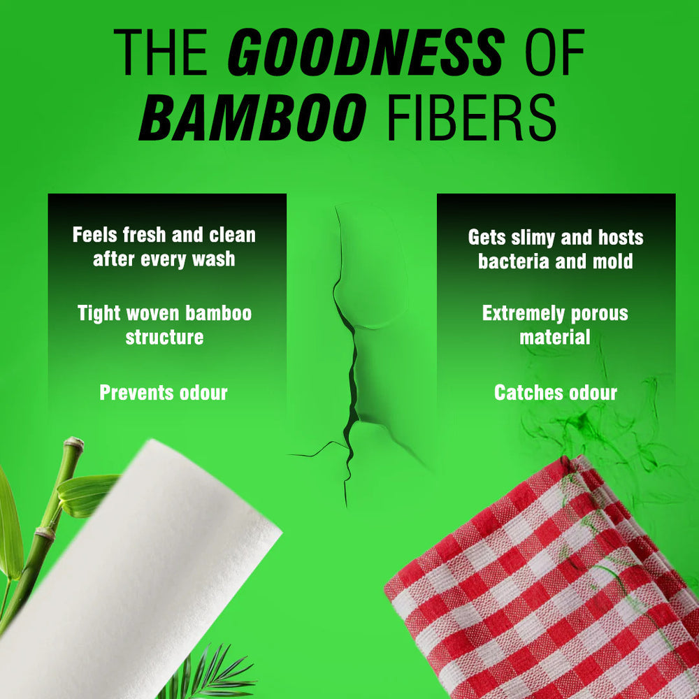 Reusable Bamboo Kitchen Towel-20 Sheets