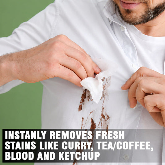 Instant Stain Remover Wipes - 20 Sachets