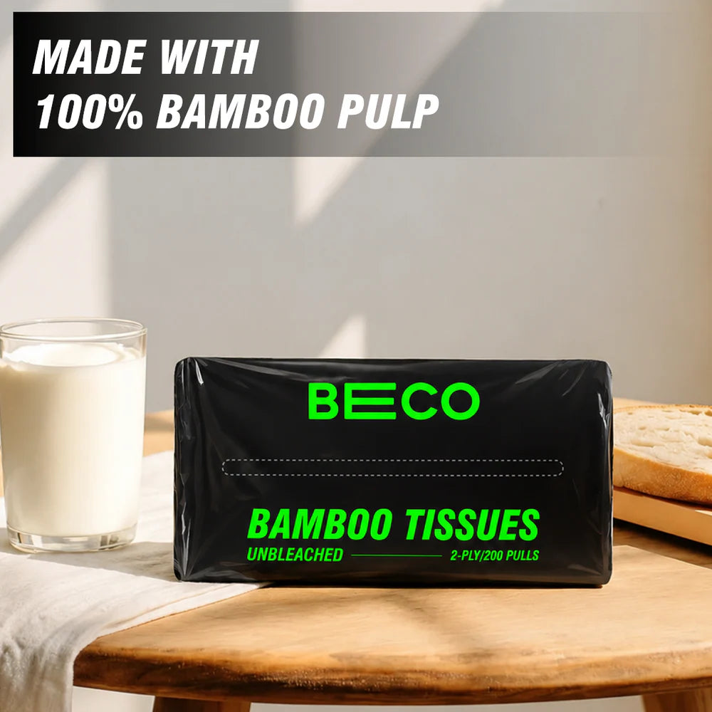 Bamboo Facial Tissues - 200 pulls | Pack of 3