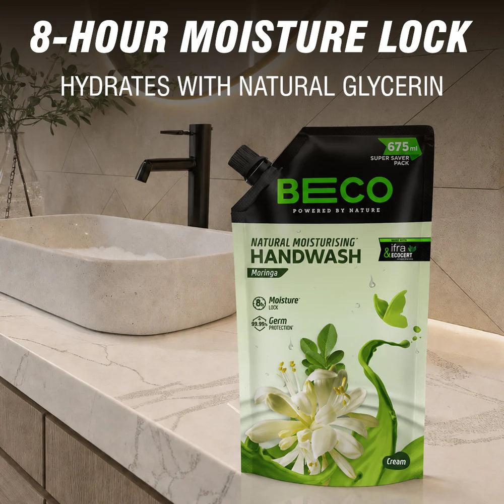 Natural Moisturising Handwash Moringa-675 ml