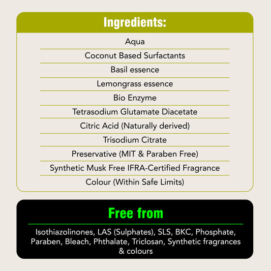 Natural Floor Cleaner Liquid Refill - 2 litre